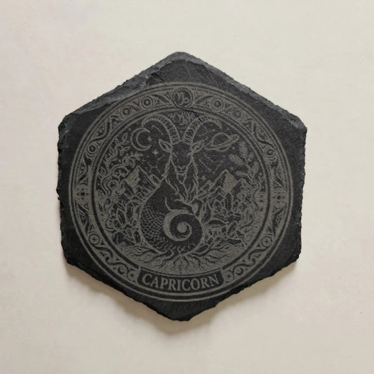 Zodiac Slate Coasters – Set of 4, Mix & Match