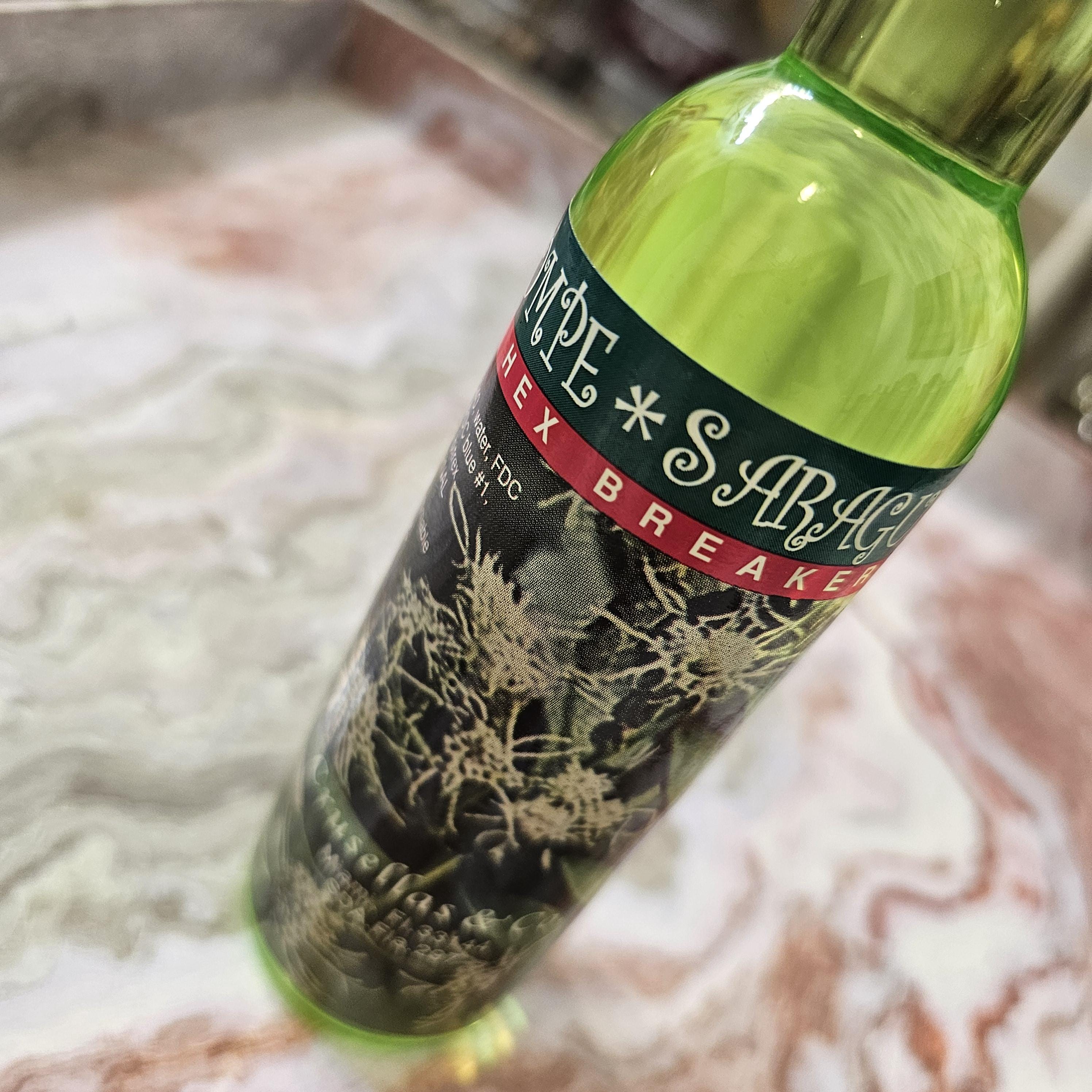 Rompe Saraguey Hex Breaker Cologne Spiritual Cleansing and Uncrossing Remove Negative Energy Ritual Cologne