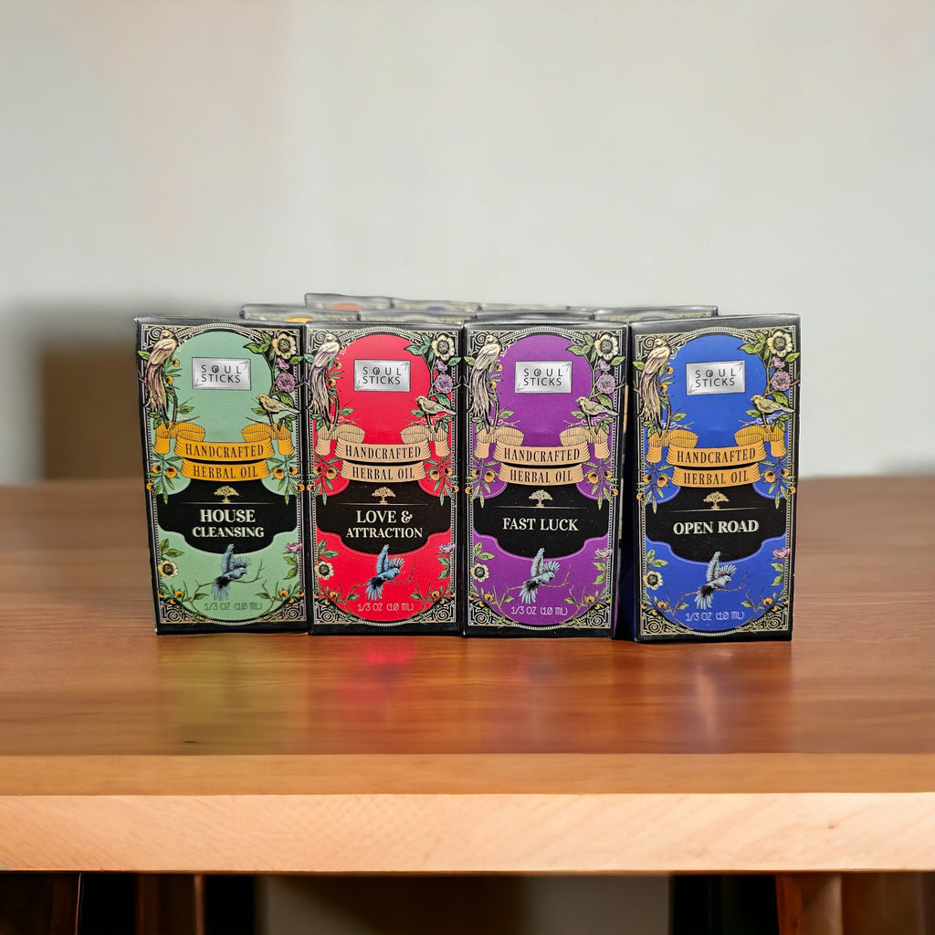 Essential Oil Soul Sticks: Ritual Anointing Oil, Witchy Altar Supplies