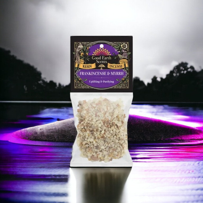 Natural Resin Incense: Frankincense, Myrrh, and Herbal Blends