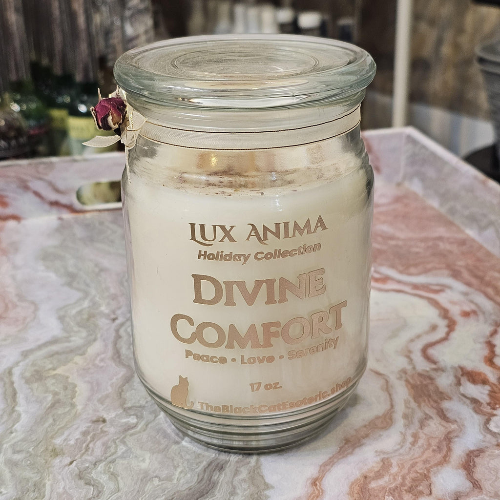 Gift LUX ANIMA Holiday Collection Ritual Jar Candles Purification, Peace, Love, Serenity