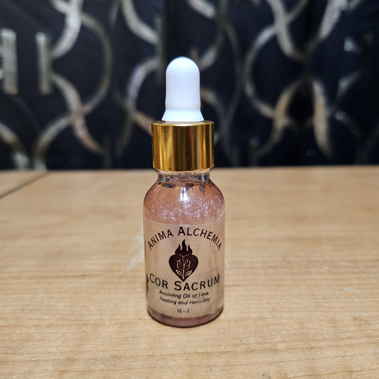 Anima Alchemia Sacred Heart Anointing Oil Cor Sacrum  Oil for Love  Healing  Compassion