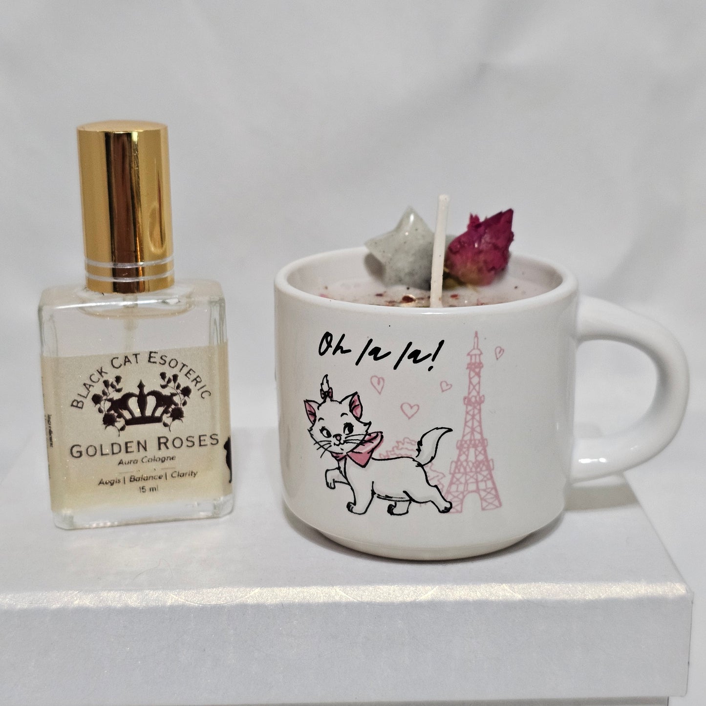 Berries or Lilac and Ritual Gift Set – Crystal Espresso Candle + Aura Cologne