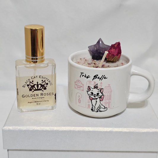 Berries or Lilac and Ritual Gift Set – Crystal Espresso Candle + Aura Cologne