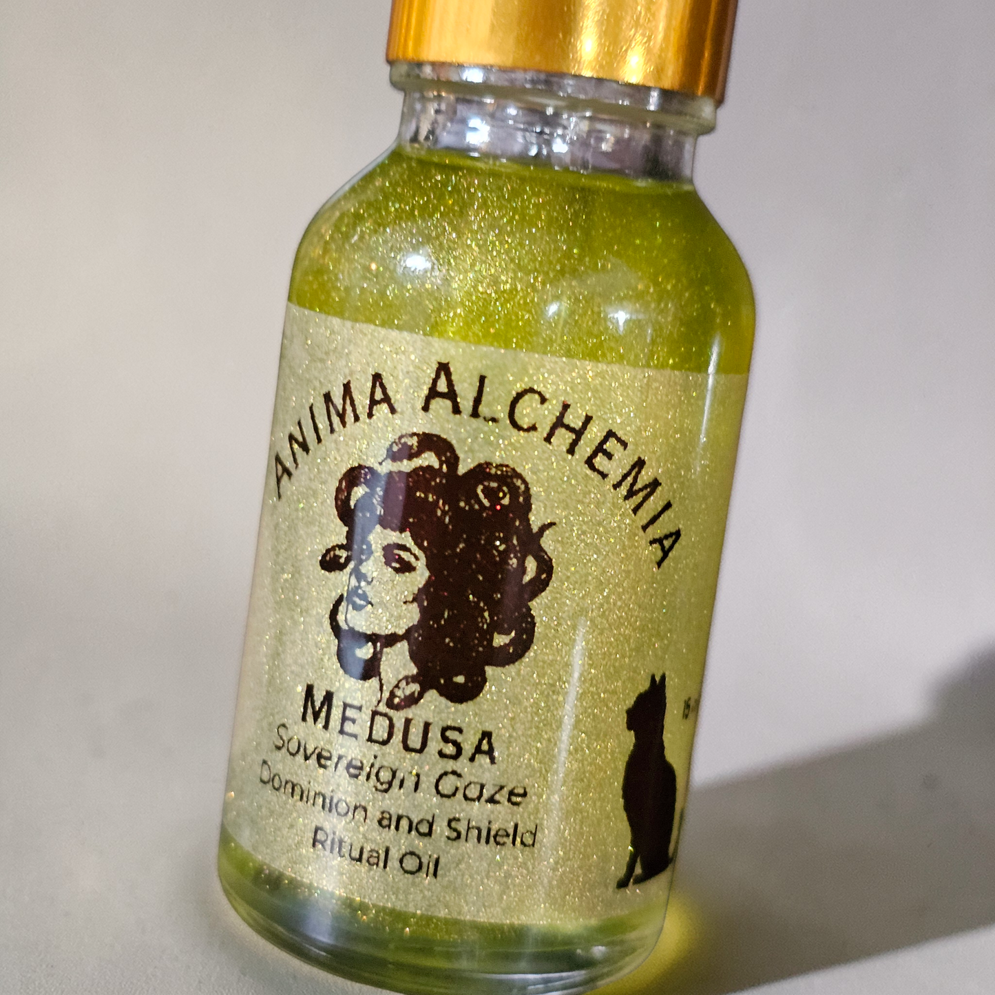 Medusa Ritual Oil for Protection Boundaries Shielding Gaze Anima Alchemia Evil Eye Curse Breaker