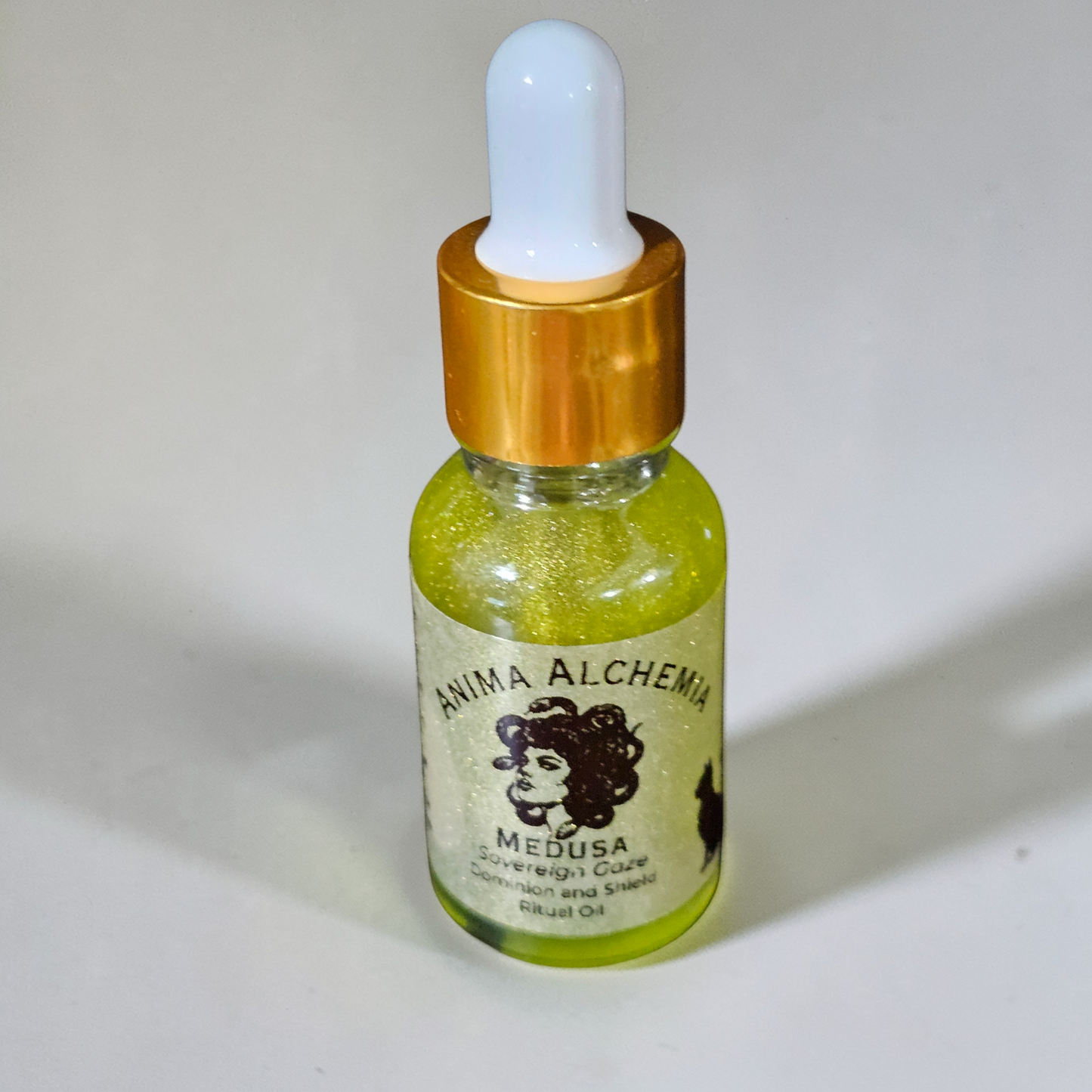 Medusa Ritual Oil for Protection Boundaries Shielding Gaze Anima Alchemia Evil Eye Curse Breaker