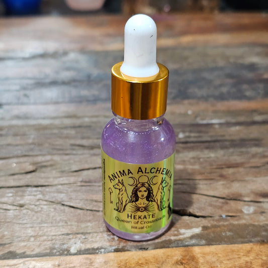 Hekate Ritual Oil Protection Intuition and Shadow Work Goddess Ritual