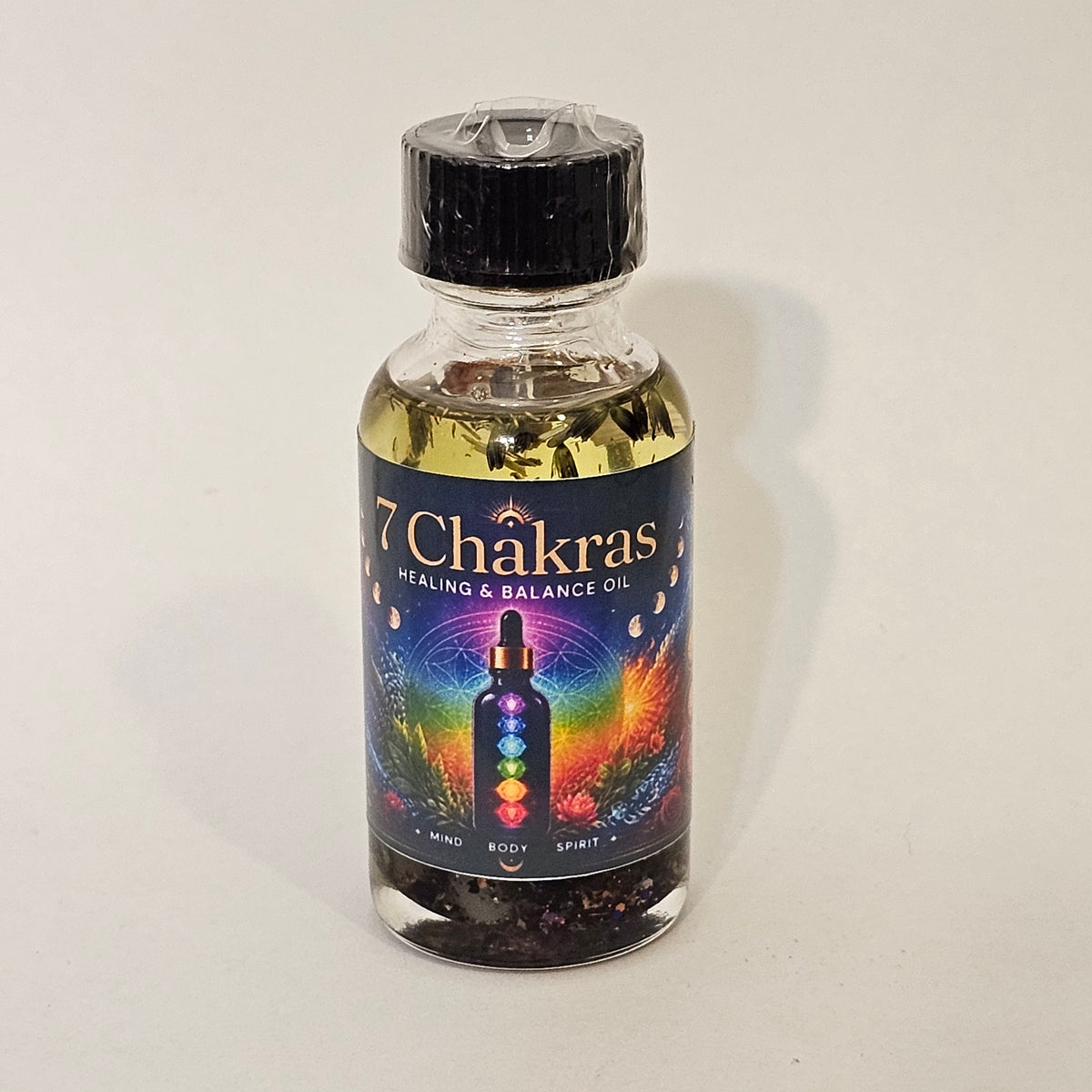 Mystic Candle Spiritual Intention Oils | Elegua, Yemaya, Ochun & 7 Chakras