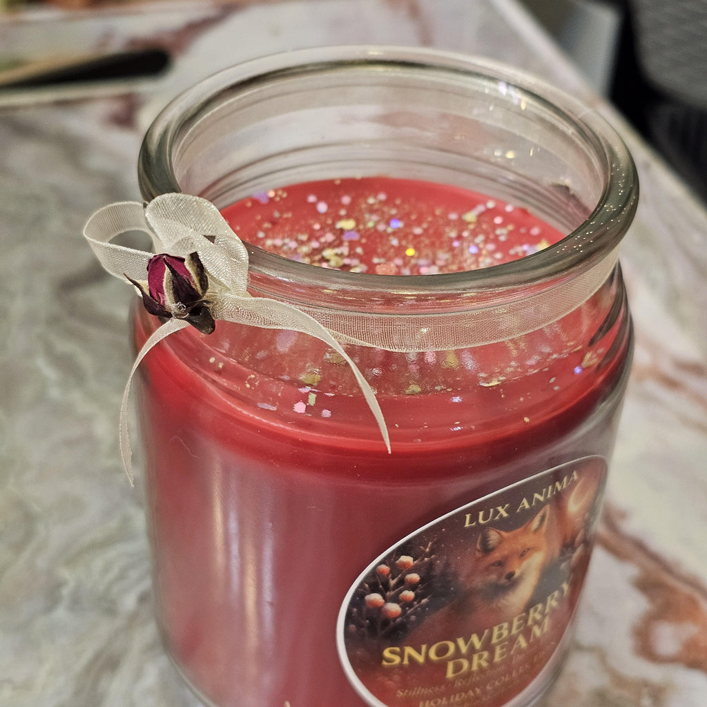 Lux Anima Intention Candle, Holiday Ritual Candle, Protection, Abundance, Peace