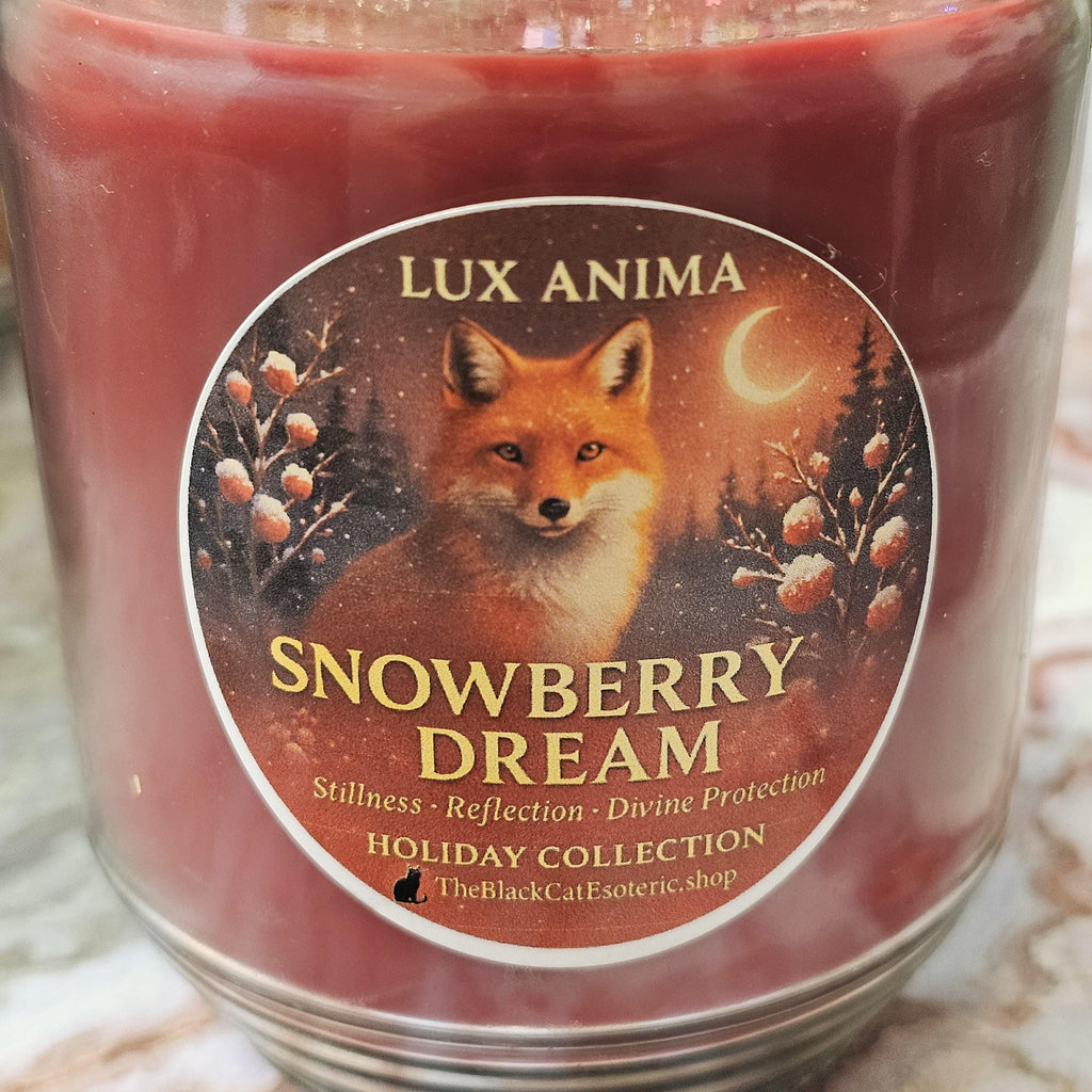 Lux Anima Intention Candle, Holiday Ritual Candle, Protection, Abundance, Peace