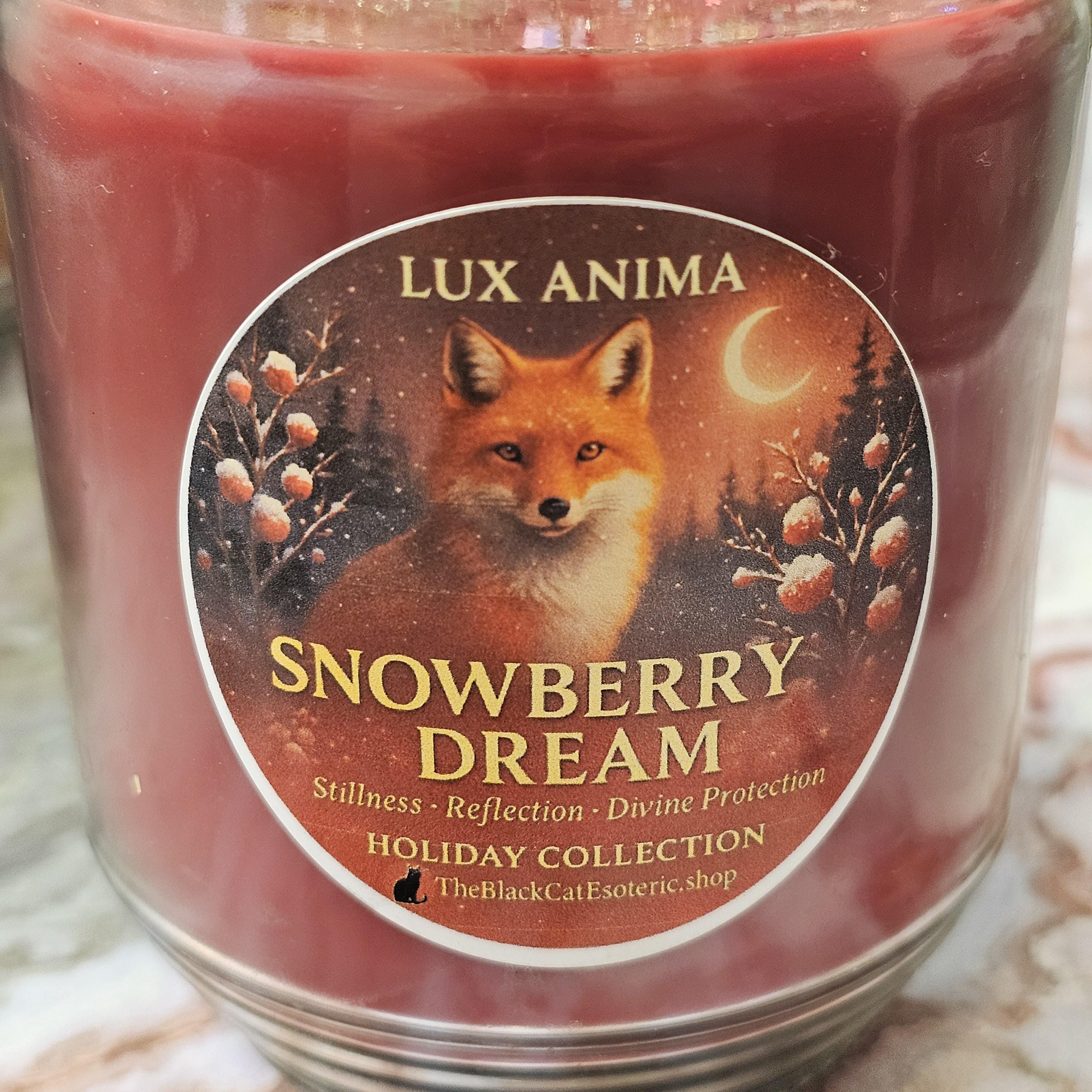 Lux Anima Intention Candle, Holiday Ritual Candle, Protection, Abundance, Peace