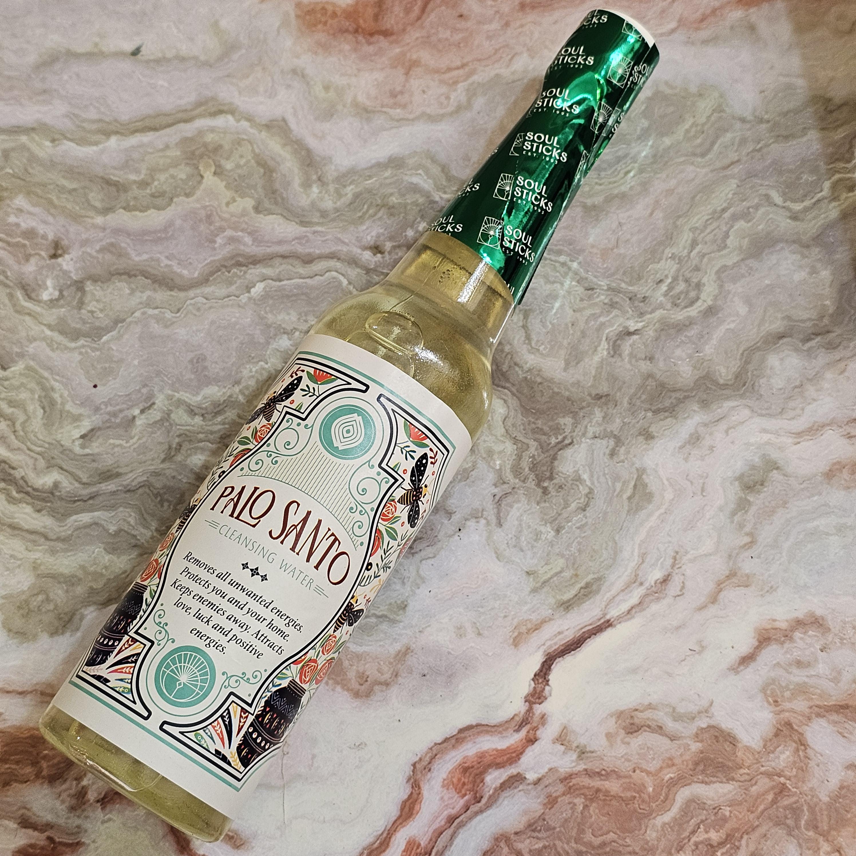 Palo Santo Cleansing Water, Spiritual Ritual, Energy Clearing (7.5 oz)