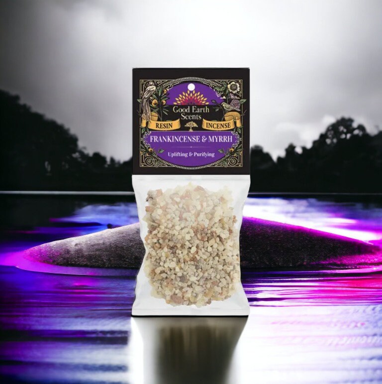 Natural Resin Incense: Frankincense, Myrrh, and Herbal Blends by Soul Sticks