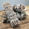 Hand-Wrapped Lavender Sage Smudge Bundle, Cleansing Ritual