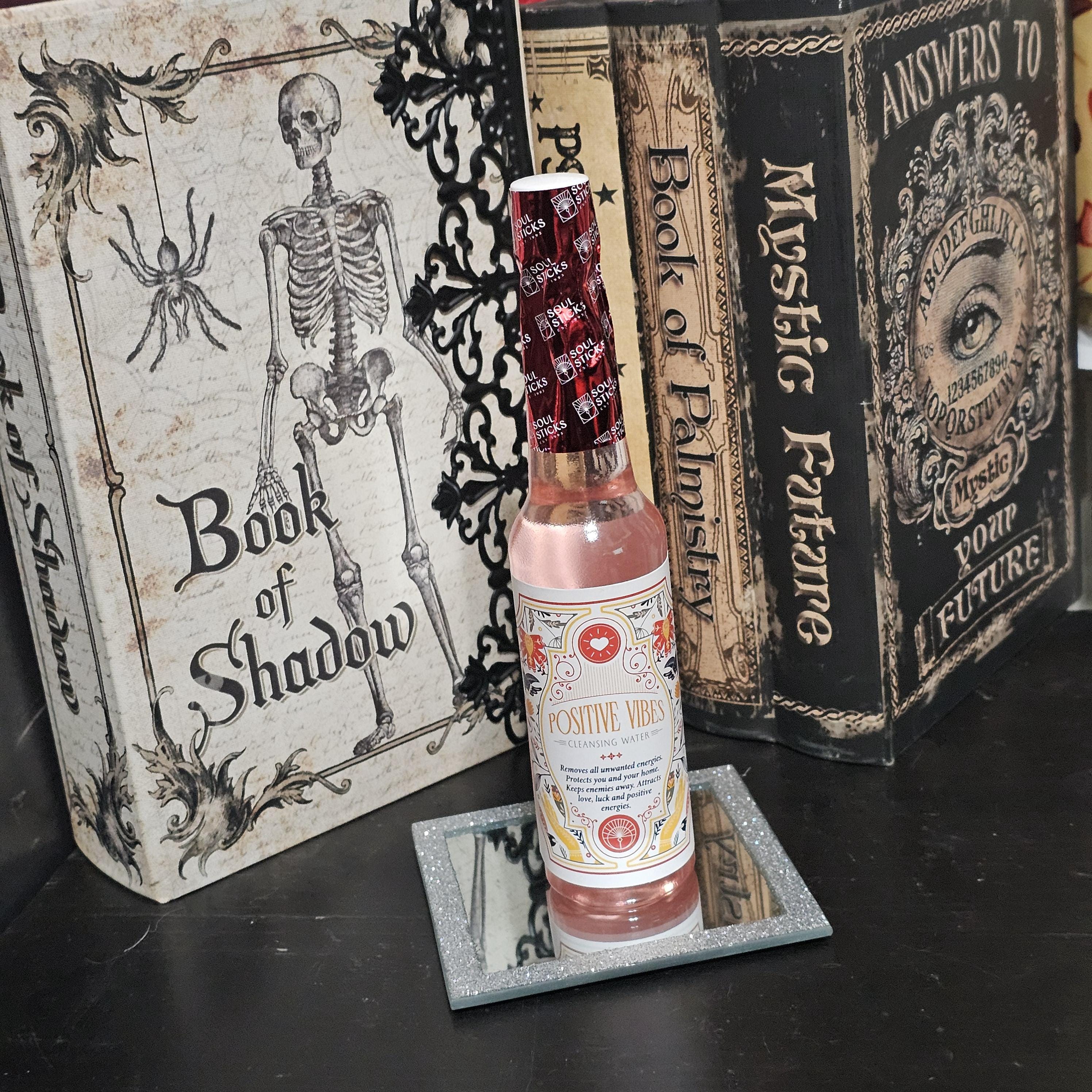 Positive Vibes Cleansing Water for spiritual baths, ritual cleaning and energy clearing 7.5 oz