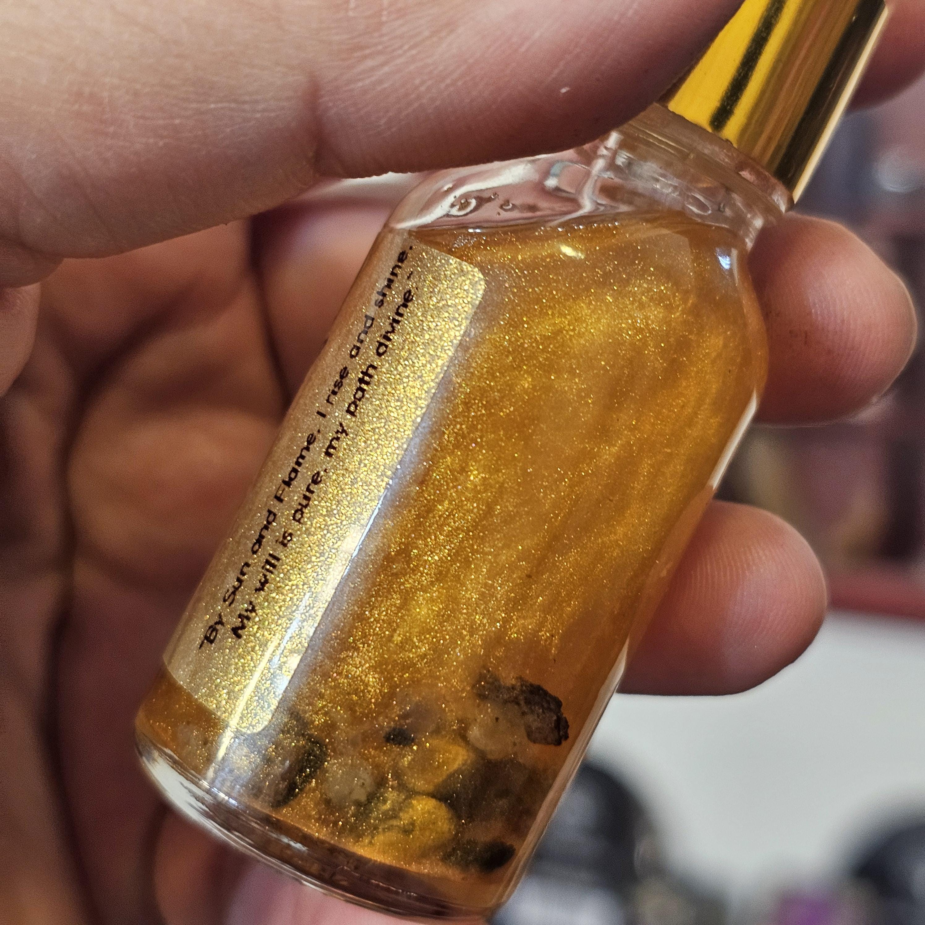 Anima Alchemia Sanctum Solis Anointing Oil Solar Magic, Confidence & Divine Will Anima Alchemia Ritual Oil Light, Power and Illumination