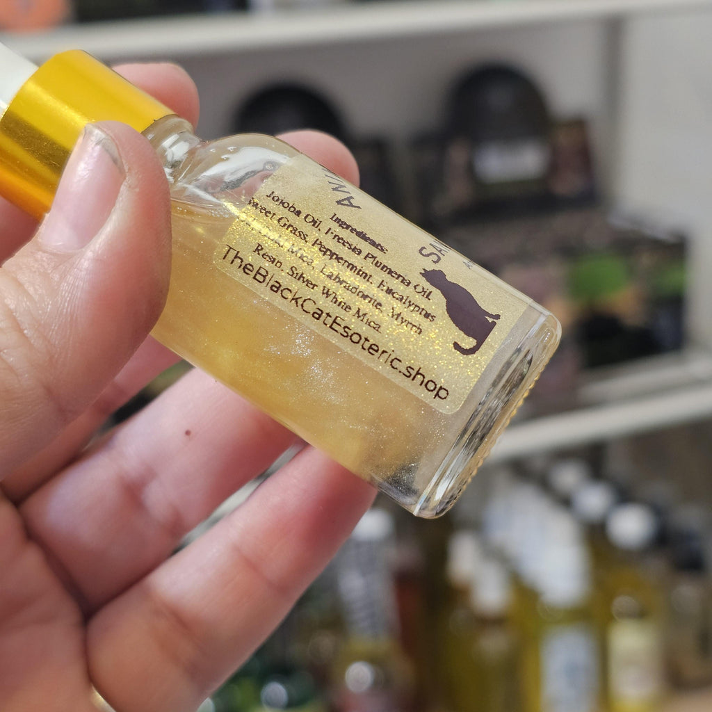 Anima Alchemia Sanctum Lunae – Anointing Oil of Intuition, Dreamwork, and Divine Feminine