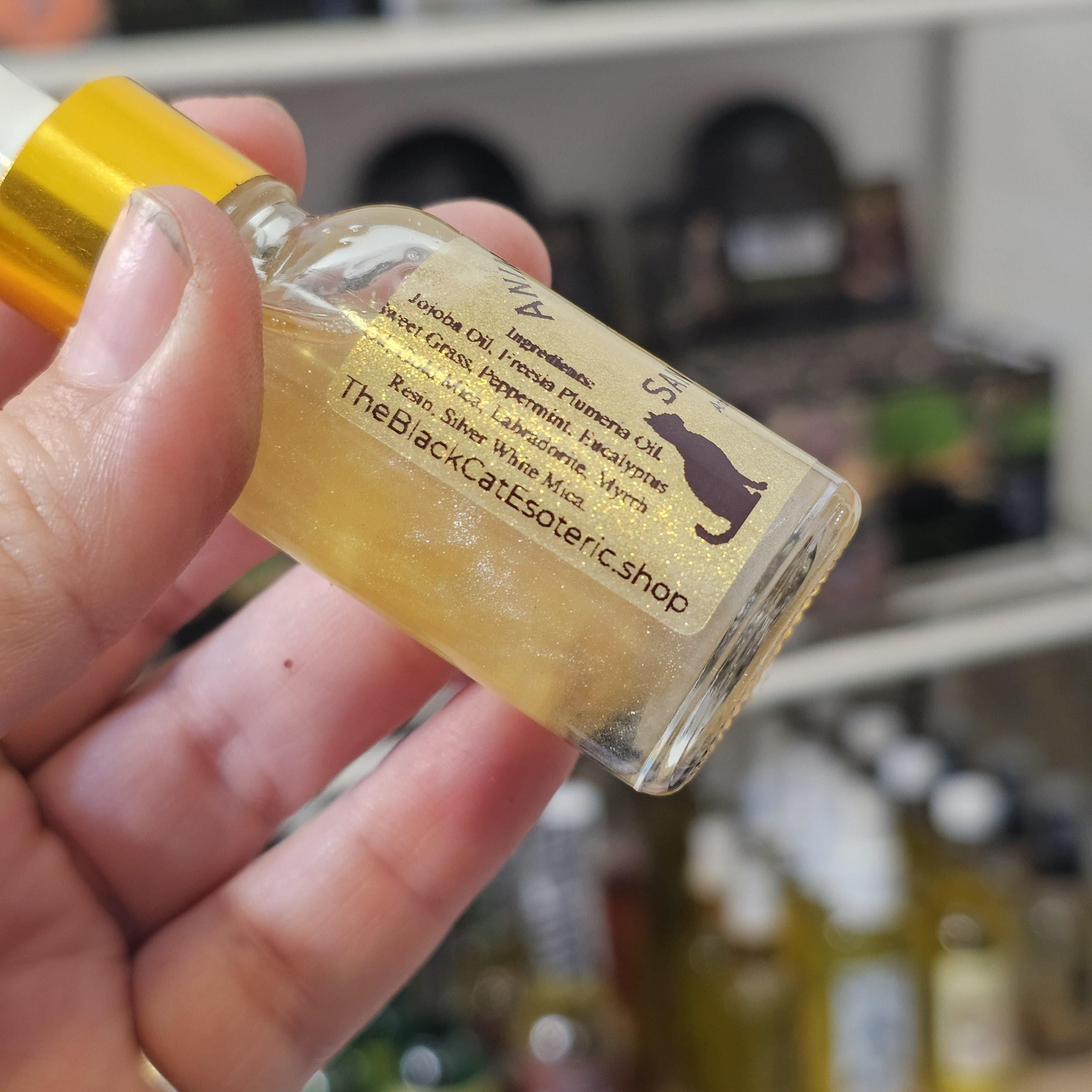 Anima Alchemia Sanctum Lunae – Anointing Oil of Intuition, Dreamwork, and Divine Feminine