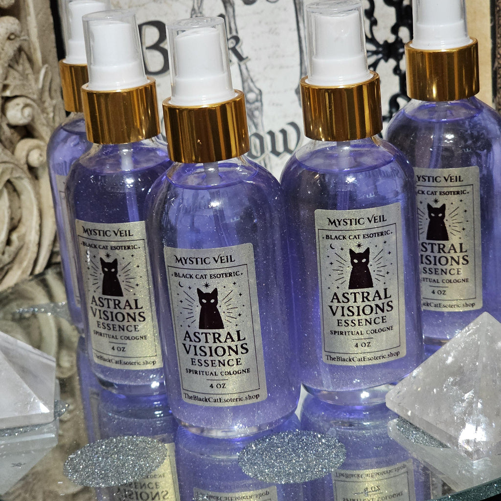 Astral Visions Indigo Aura Spray: Spiritual Cologne for Meditation & Energy Work