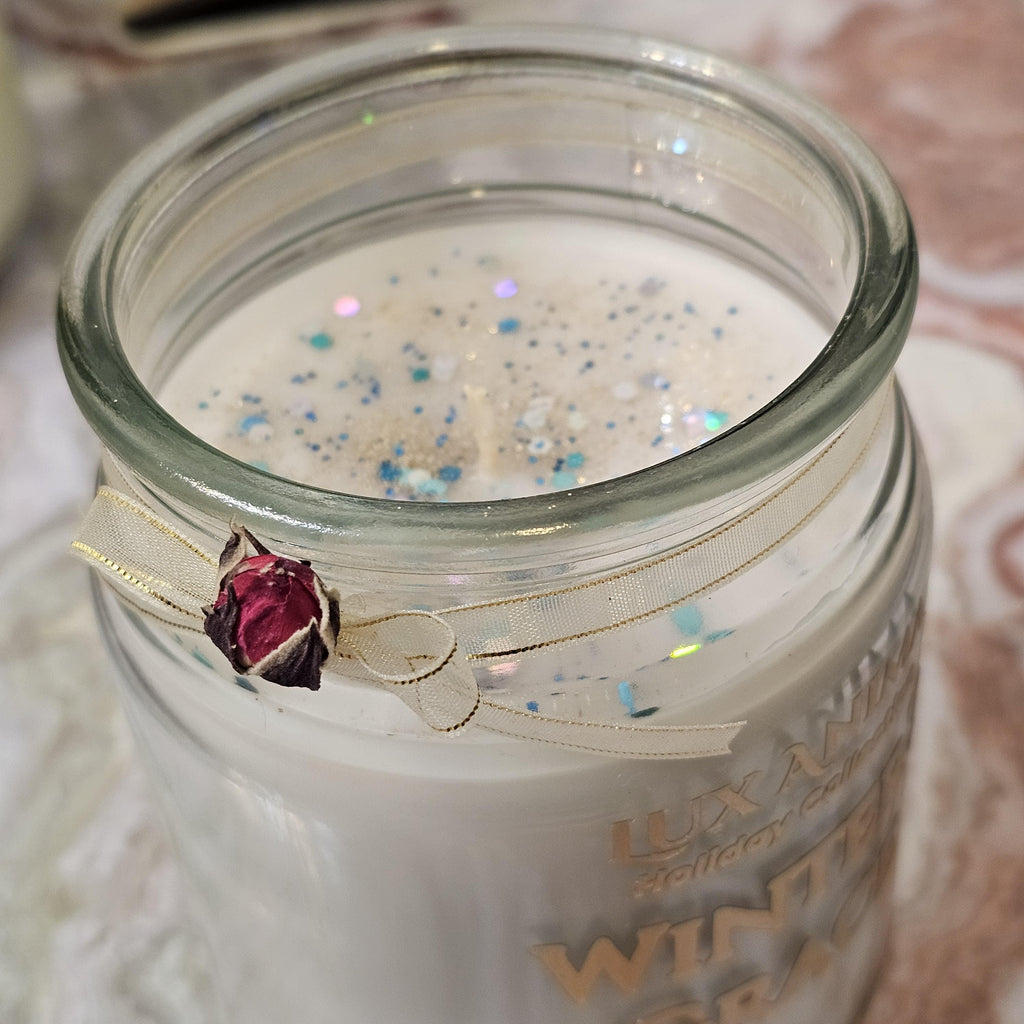 Gift LUX ANIMA Holiday Collection Ritual Jar Candles Purification, Peace, Love, Serenity