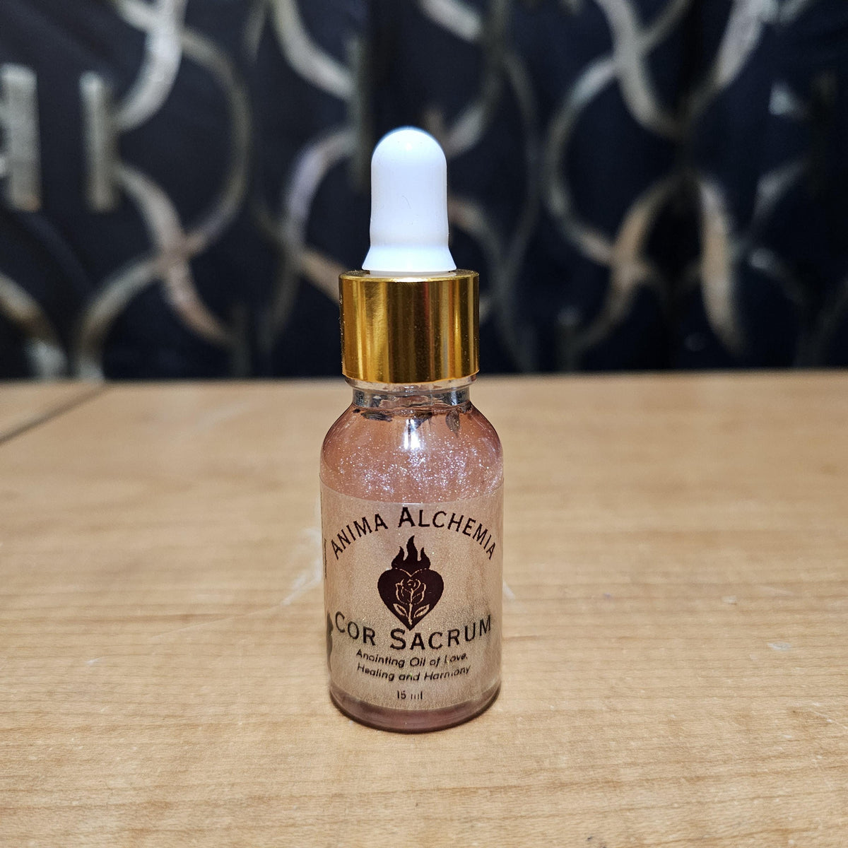 Anima Alchemia Sacred Heart Anointing Oil Cor Sacrum  Oil for Love  Healing  Compassion