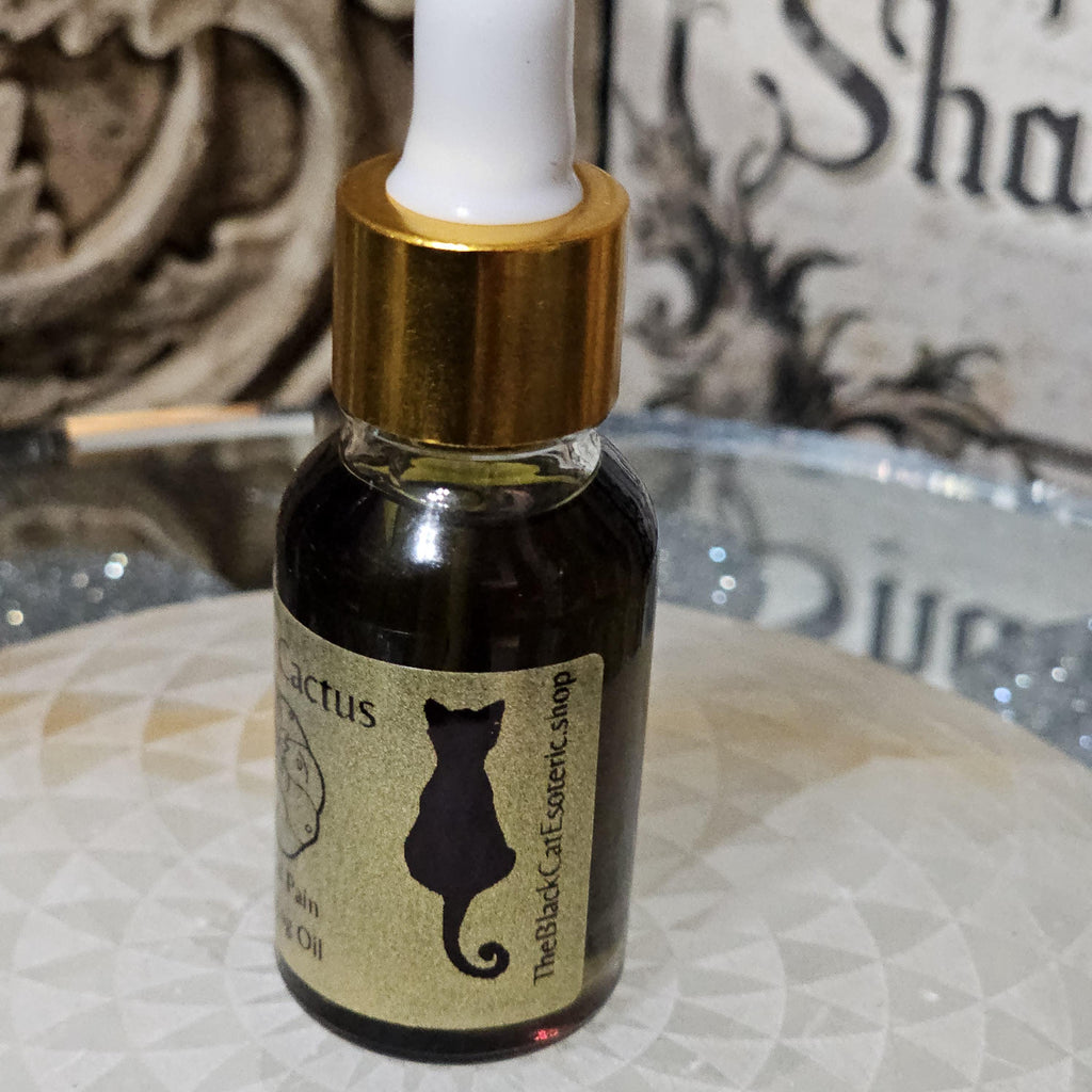 Magic Cactus Herbal Oil: Topical Relief & Spiritual Anointing (15 ml)