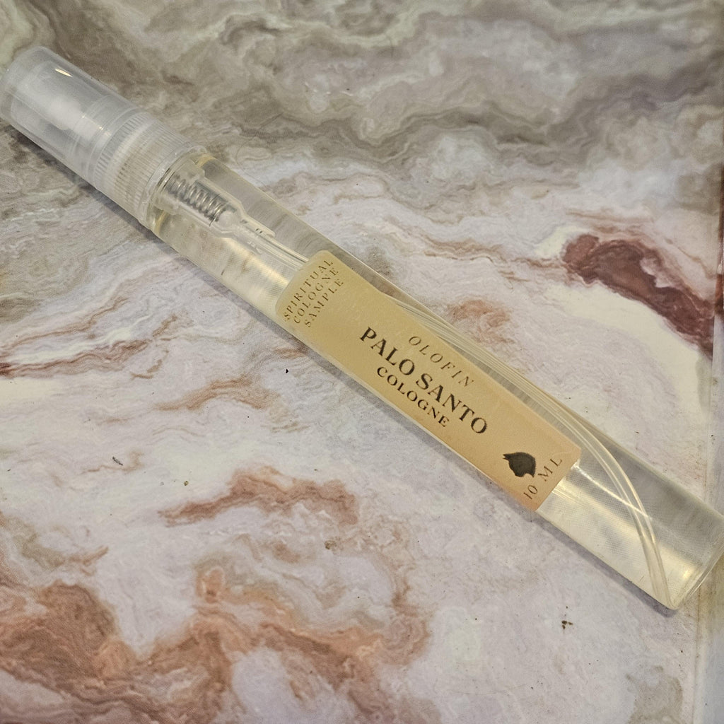 Spiritual Cologne Sample Spray 10 ml Choose One Palo Santo Lucky Money Come To Me Hex Breaker
