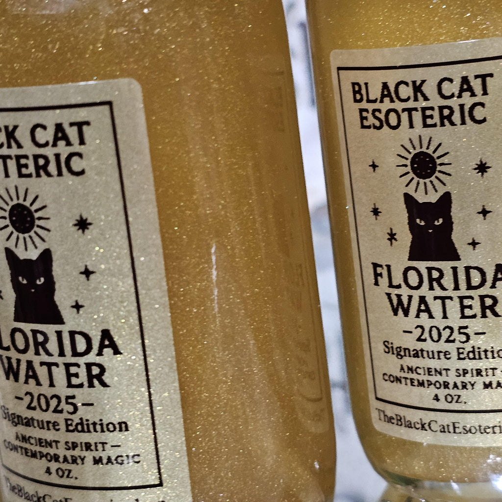 Black Cat Esoteric Florida Water: Cleansing & Protection Ritual Spray