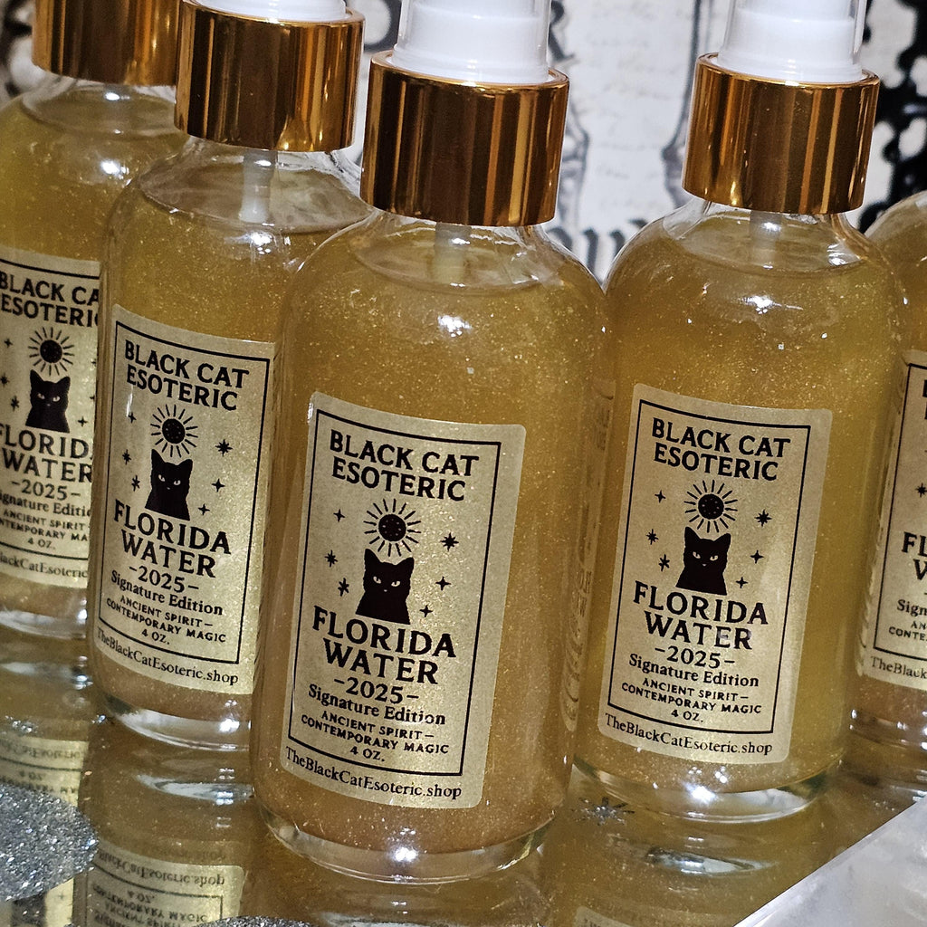 Black Cat Esoteric Florida Water: Cleansing & Protection Ritual Spray