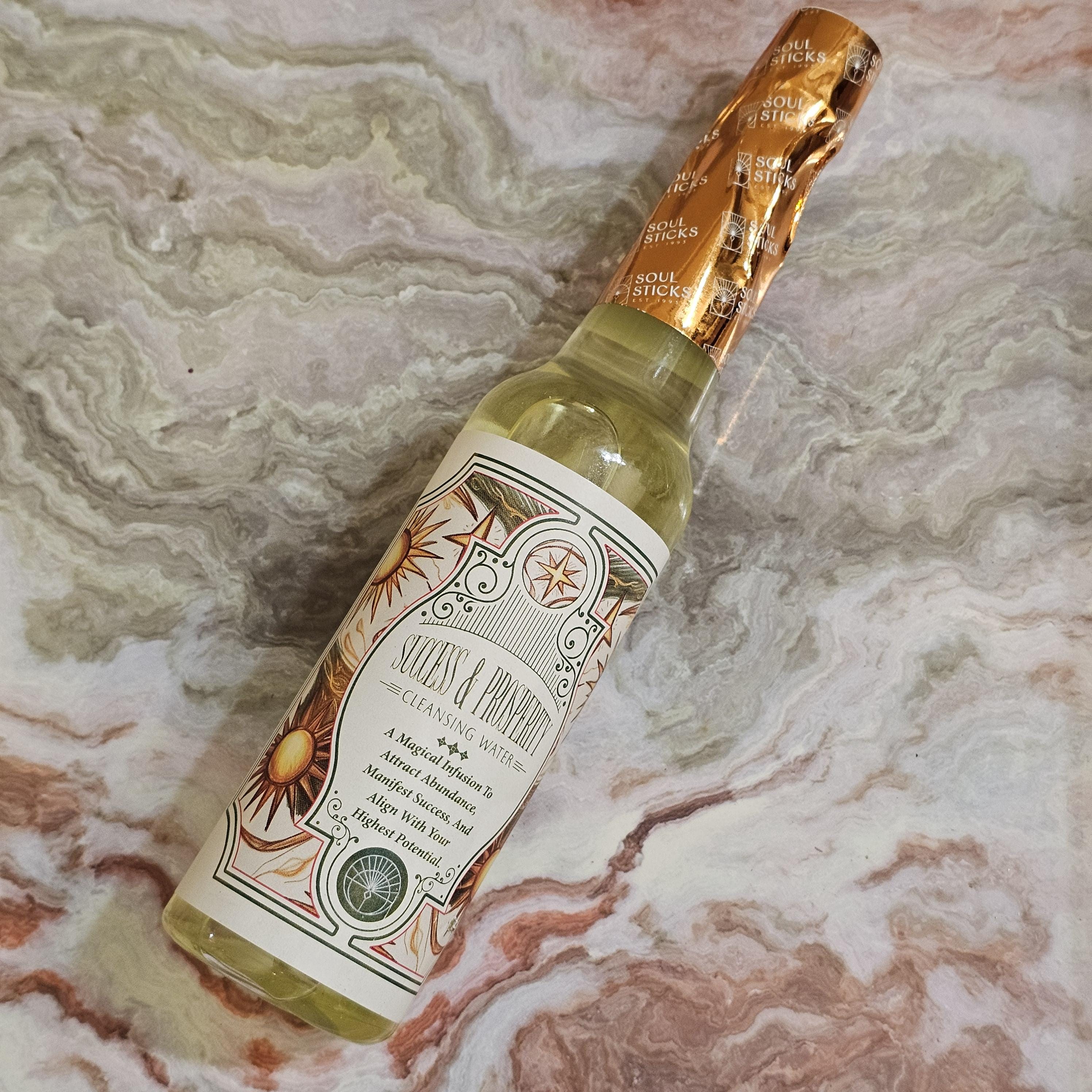 Success and Prosperity Cleansing Water Abundance Ritual Wash Money, Luck and Opportunity Cleanse Spiritual Floor and Aura Wash