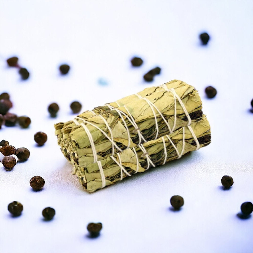 Lemon Balm & Peppermint Smoke Cleanse Smudge Wand