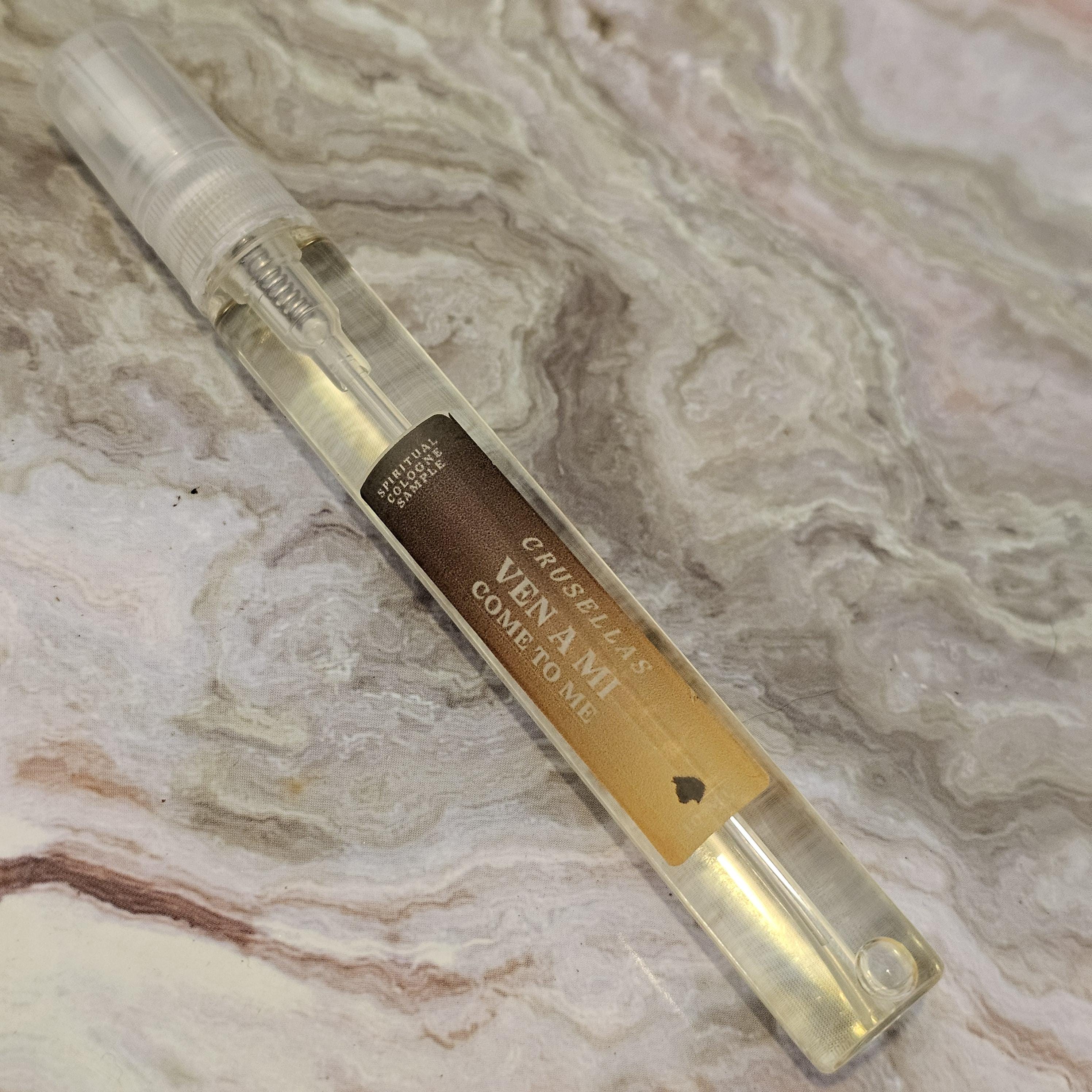 Spiritual Cologne Sample Spray 10 ml Choose One Palo Santo Lucky Money Come To Me Hex Breaker