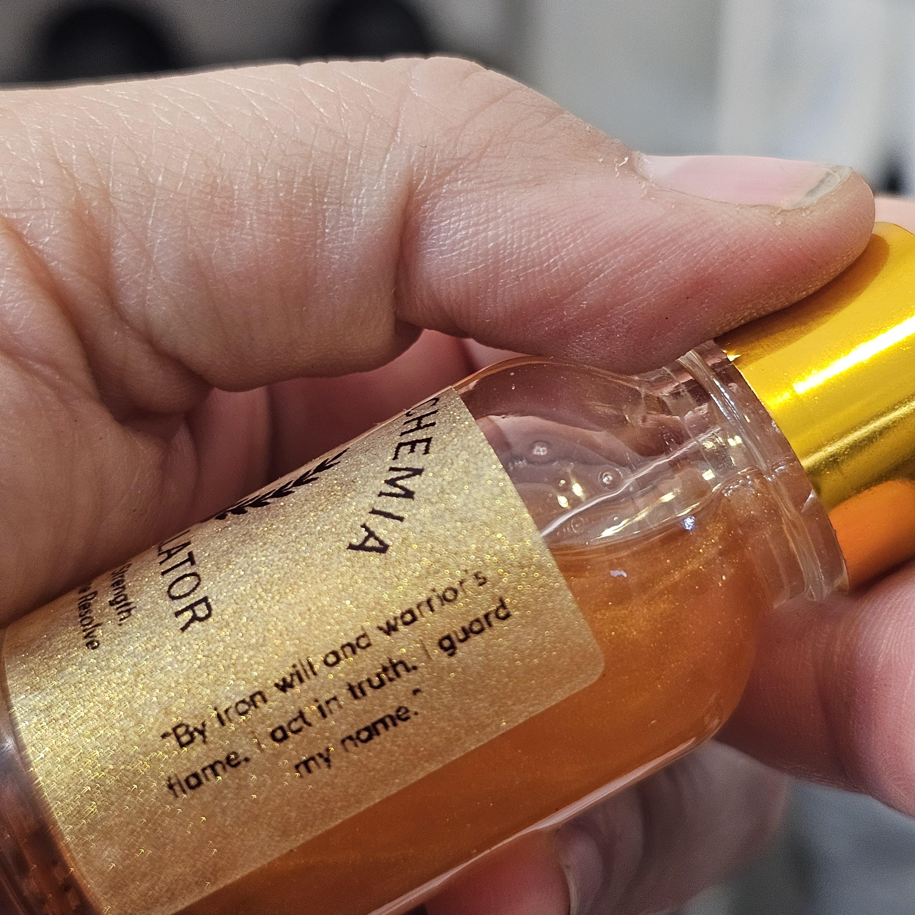 Anima Alchemia Vita Bellator Anointing Oil Strength Courage Protection Warrior Energy Ritual Oil