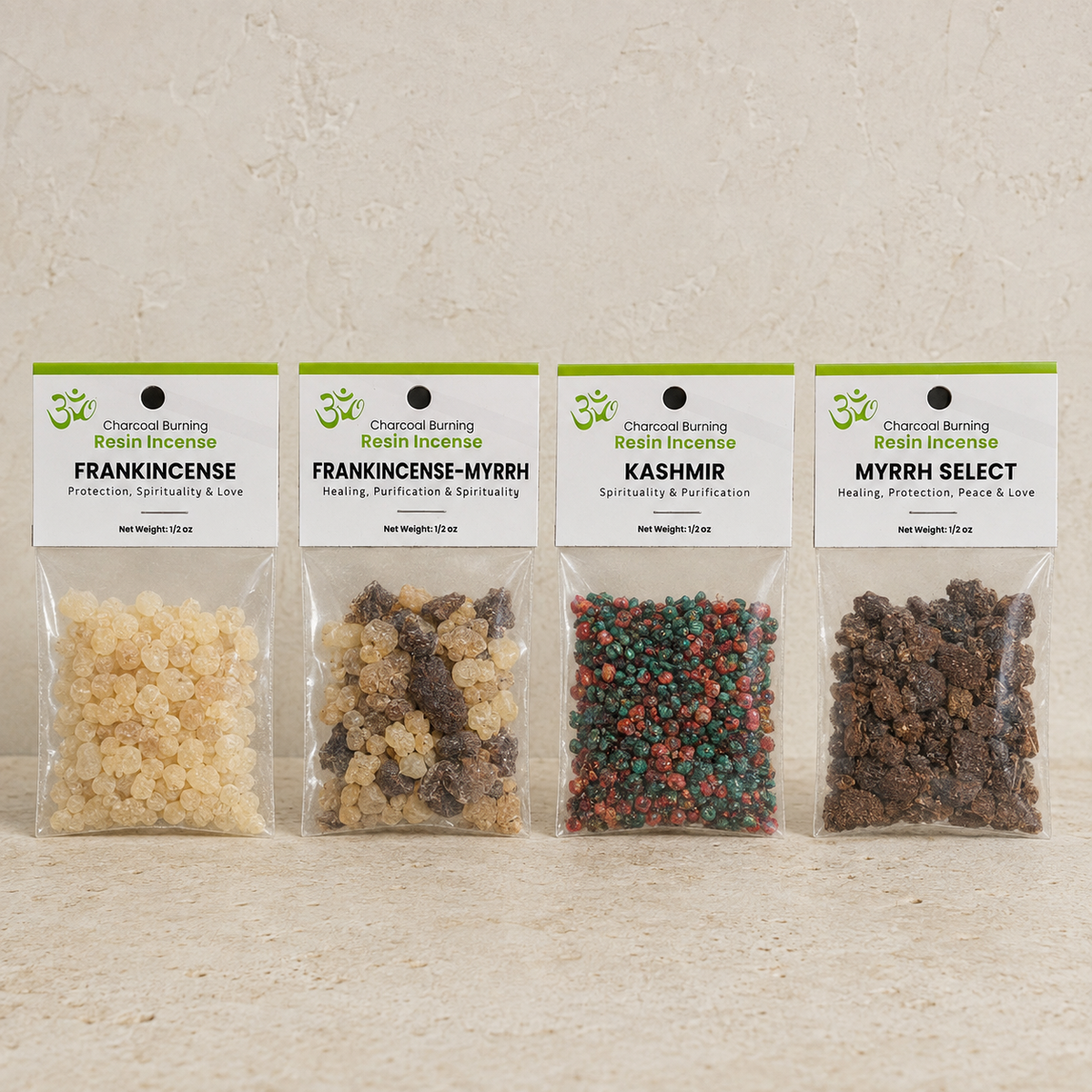 Natural Resin Incense: Frankincense, Myrrh, Dragons Blood Copal and more