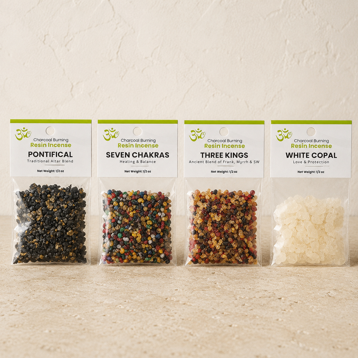 Natural Resin Incense: Frankincense, Myrrh, Dragons Blood Copal and more