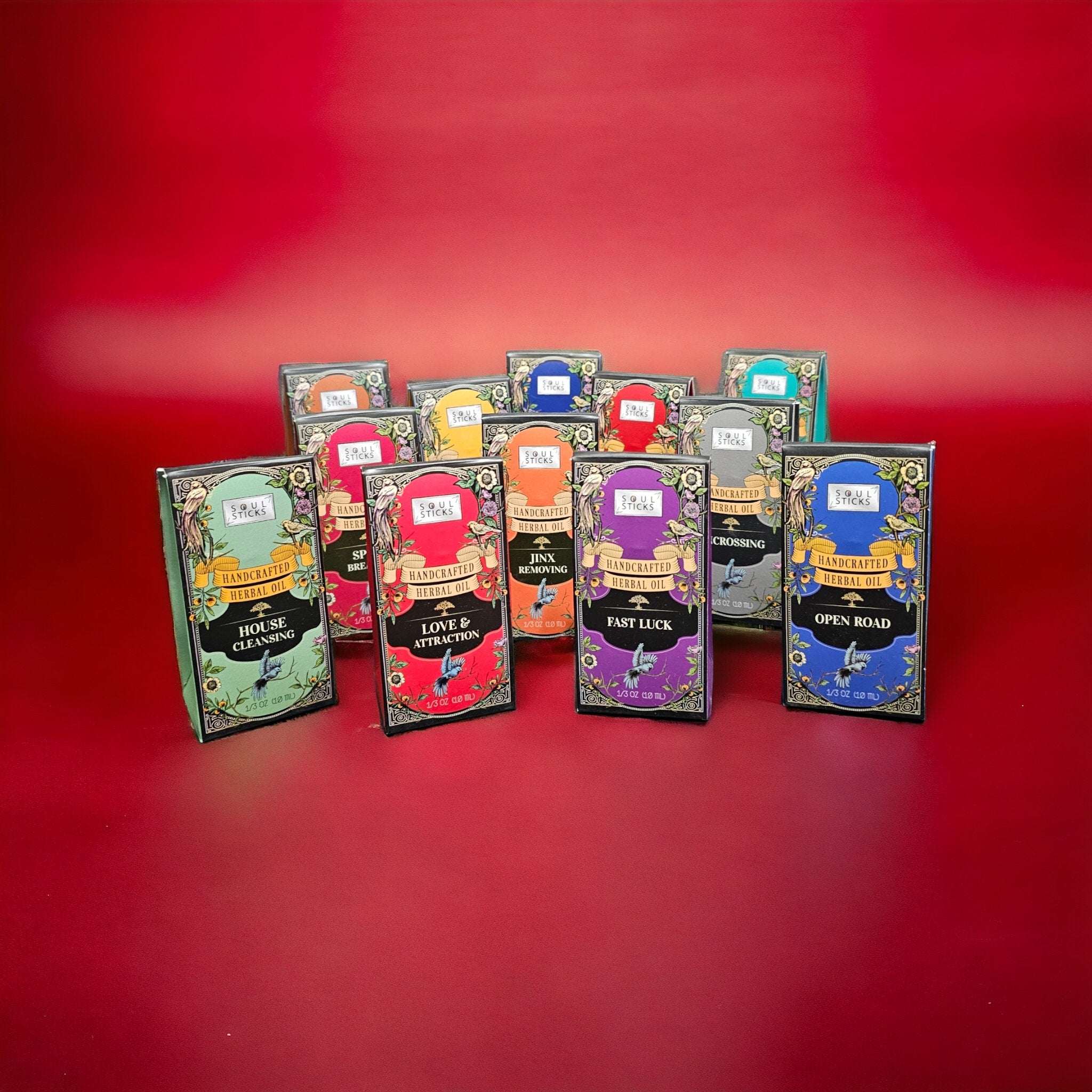 Essential Oil Soul Sticks: Ritual Anointing Oil, Witchy Altar Supplies