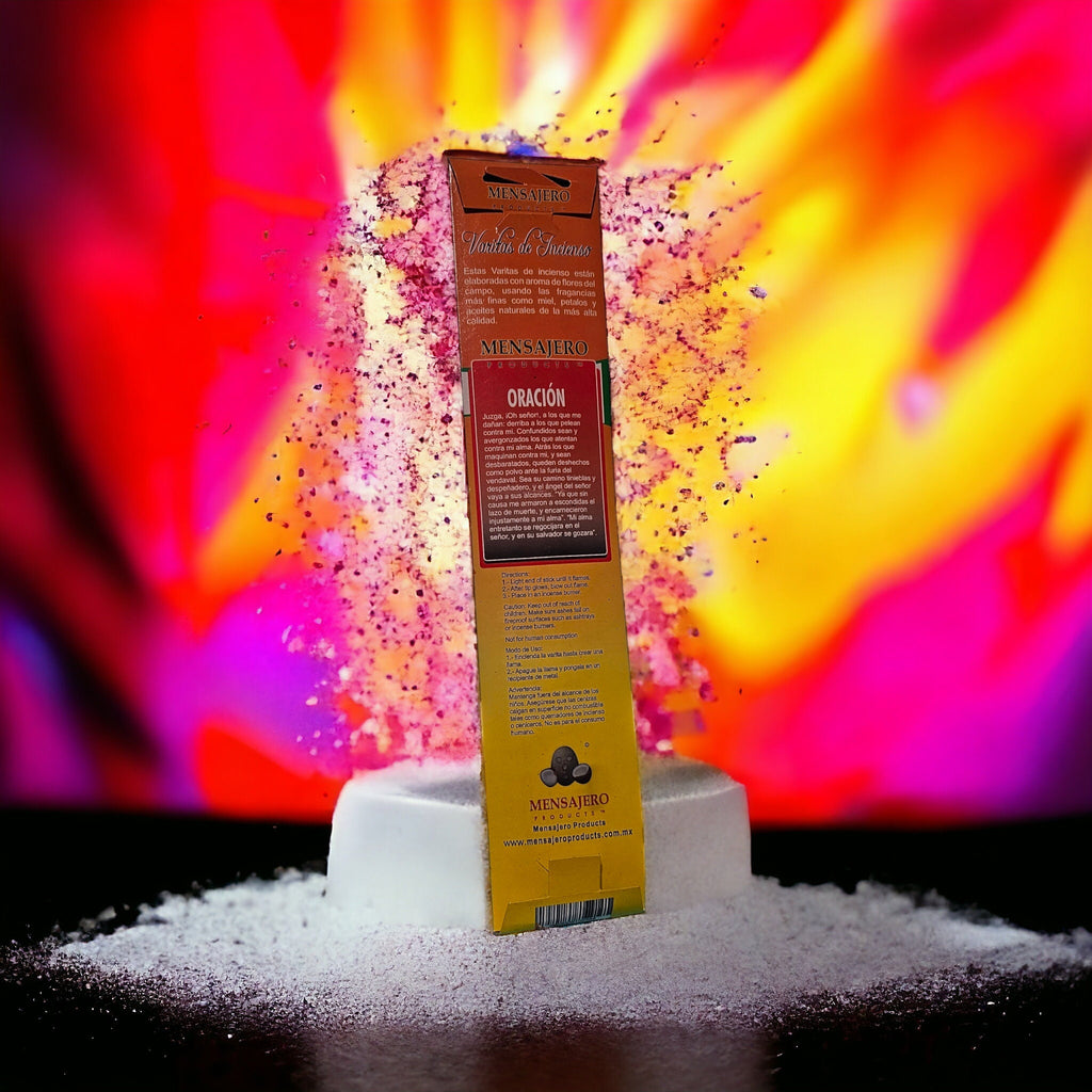 Rose Incense Sticks: Virgen de Guadalupe Prayer Altar, 20 Pack