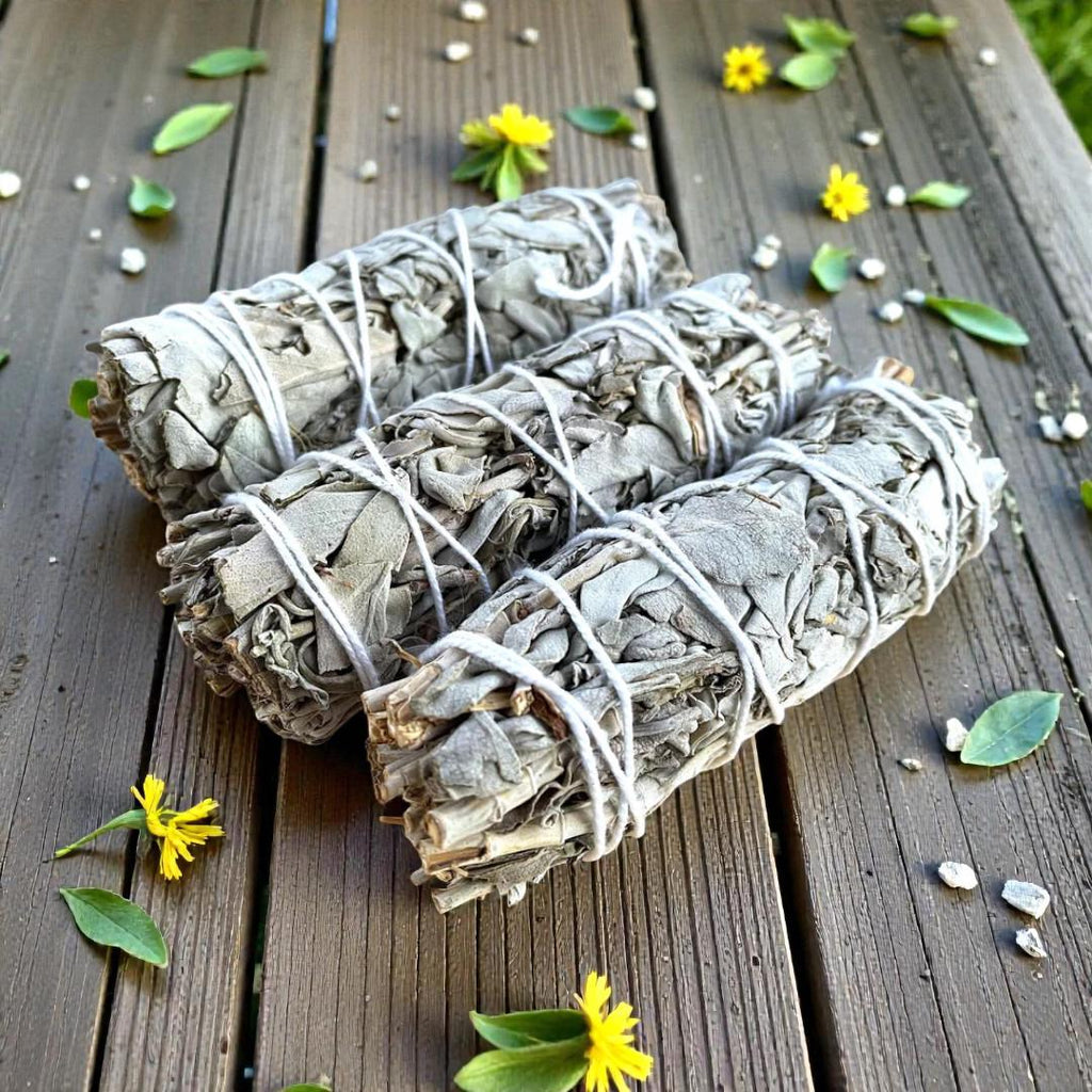 White Sage Smudge Bundle, Energy Cleansing, Sacred Smoke
