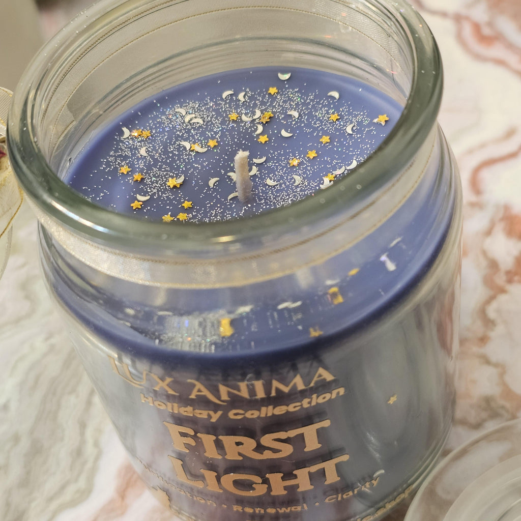 Gift LUX ANIMA Holiday Collection Ritual Jar Candles Purification, Peace, Love, Serenity