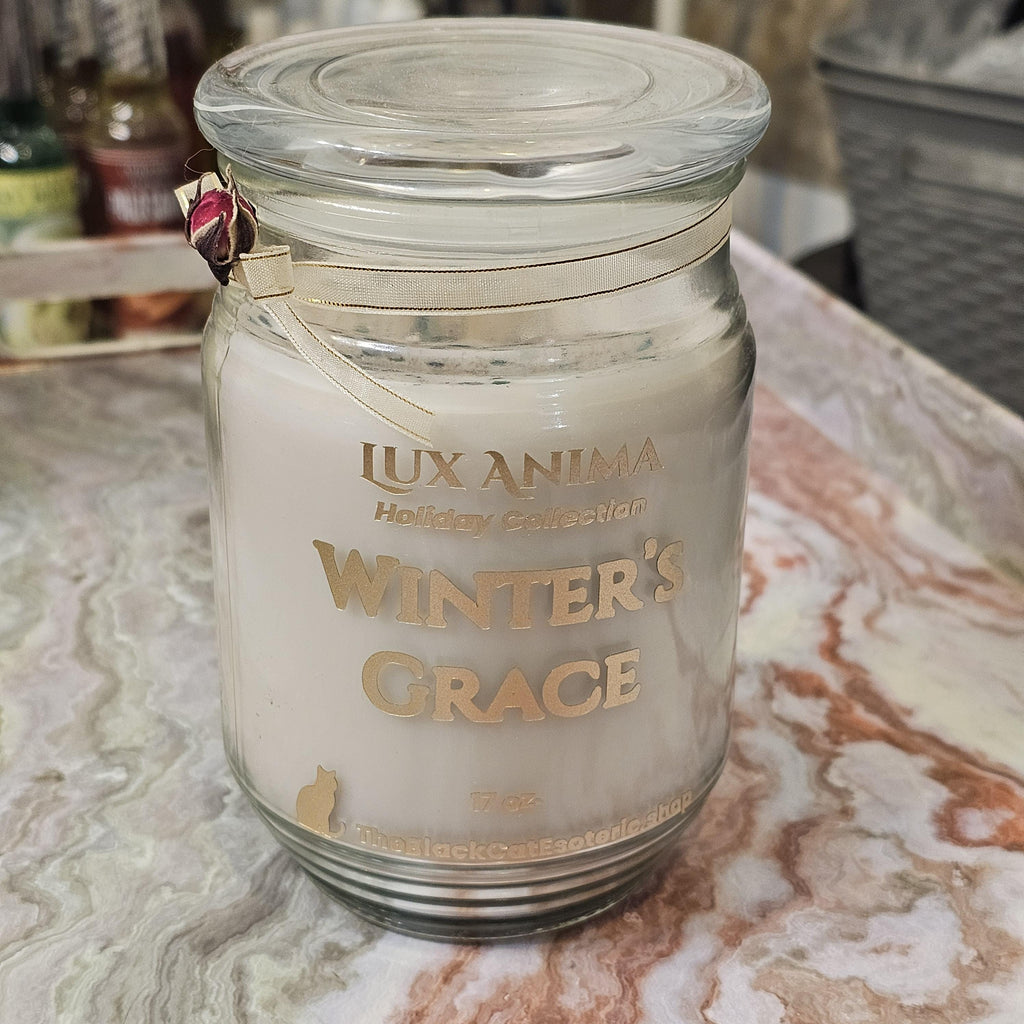 Gift LUX ANIMA Holiday Collection Ritual Jar Candles Purification, Peace, Love, Serenity