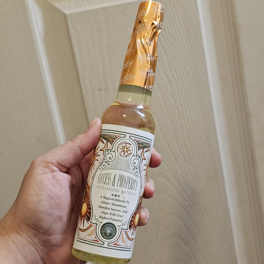 Success and Prosperity Cleansing Water Abundance Ritual Wash Money, Luck and Opportunity Cleanse Spiritual Floor and Aura Wash