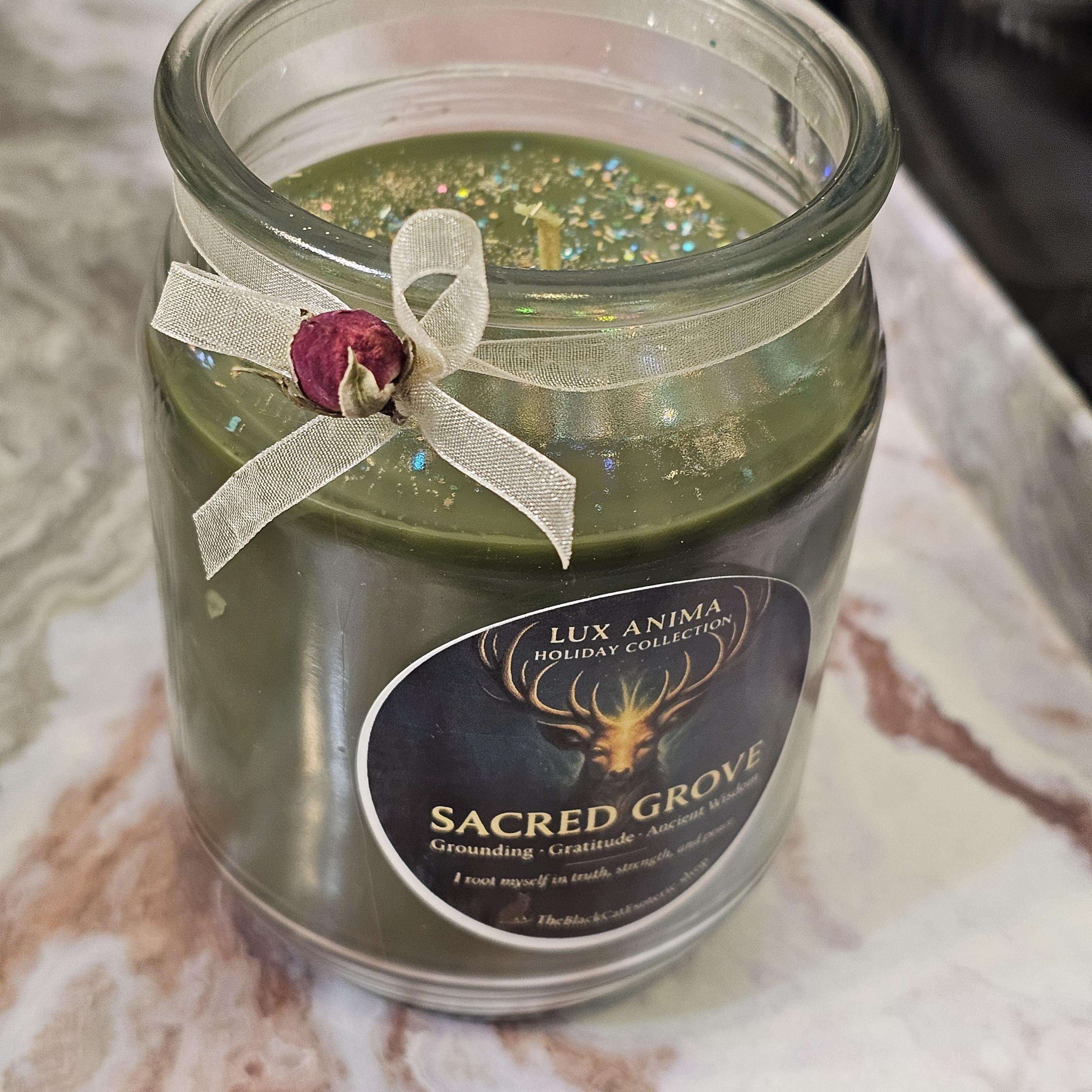 Lux Anima Intention Candle, Holiday Ritual Candle, Protection, Abundance, Peace