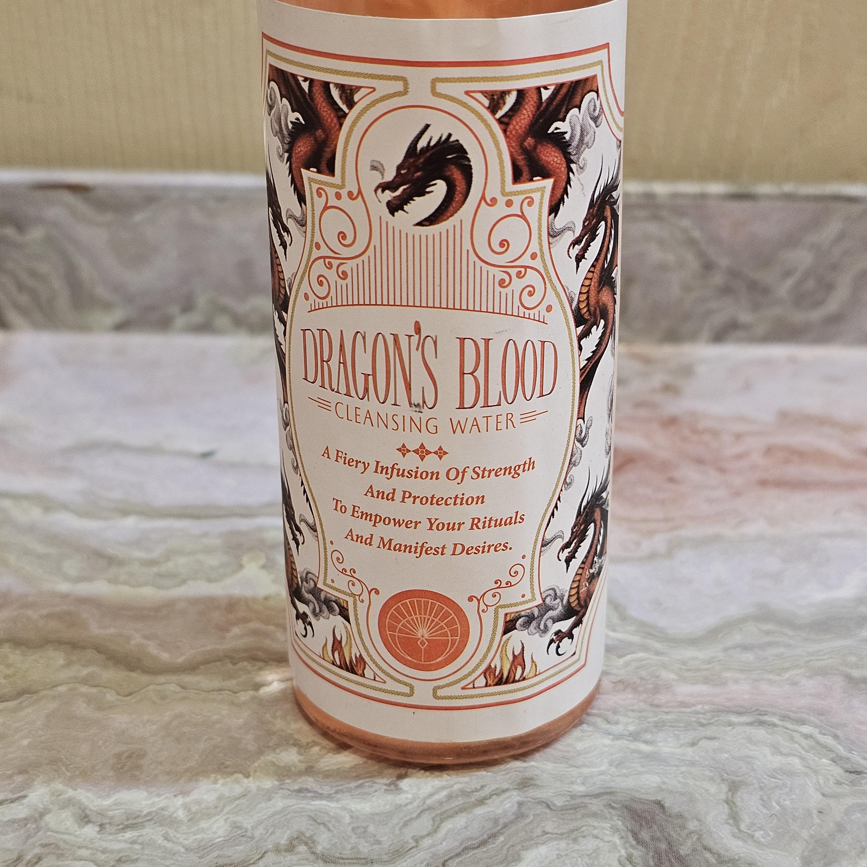 Dragon’s Blood Cleansing Water for Protection Strength and Power Rituals Spiritual Cleansingv
