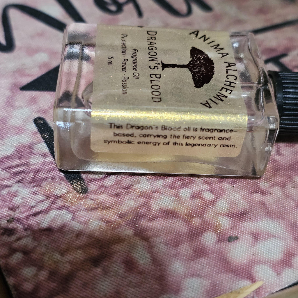 Dragon’s Blood Fragrance Oil Protection • Power • Passion Conjure, Candle Dressing, Ritual, Witchcraft, Pagan, Wicca Supplies