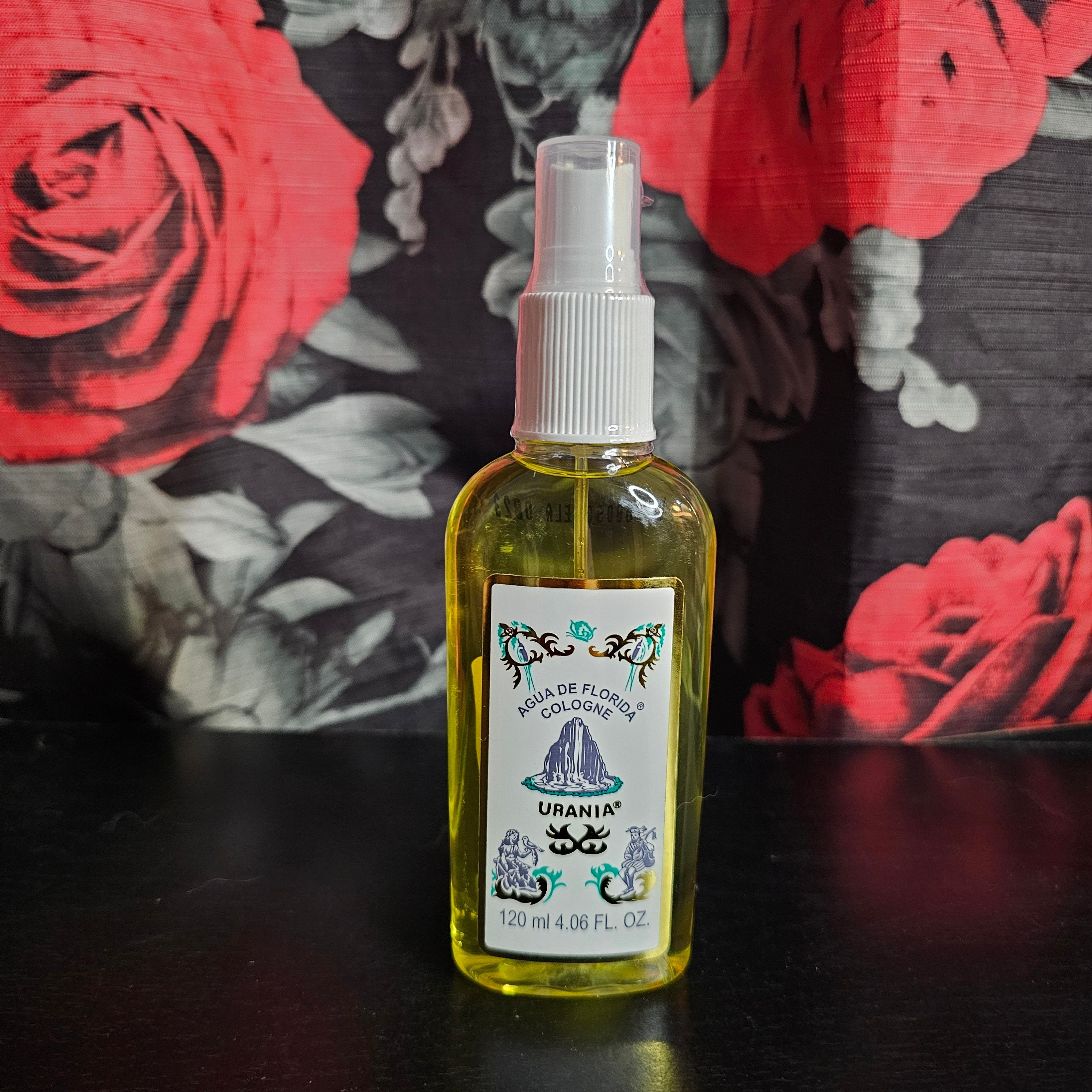 Florida Water Agua de Florida Urania Made in Mexico 4 oz Spray Bottle