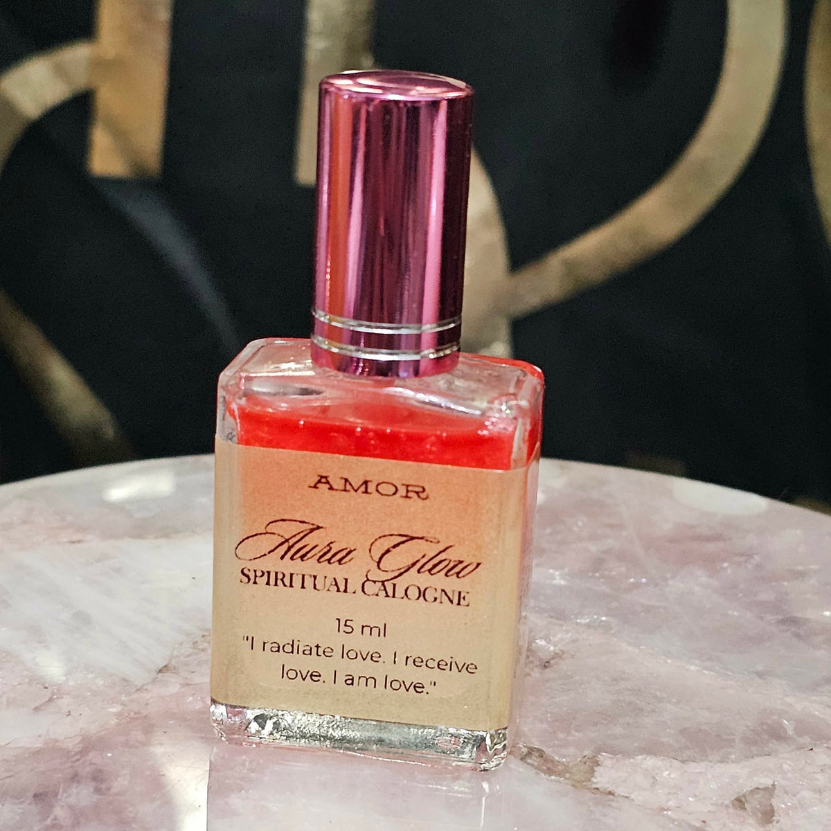 Aura Glow Spiritual Cologne for Protection Love Luck and Riches