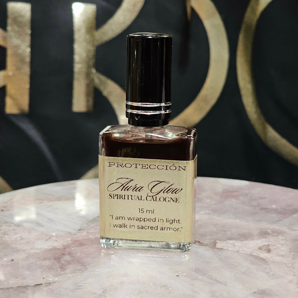 Aura Glow Spiritual Cologne for Protection Love Luck and Riches